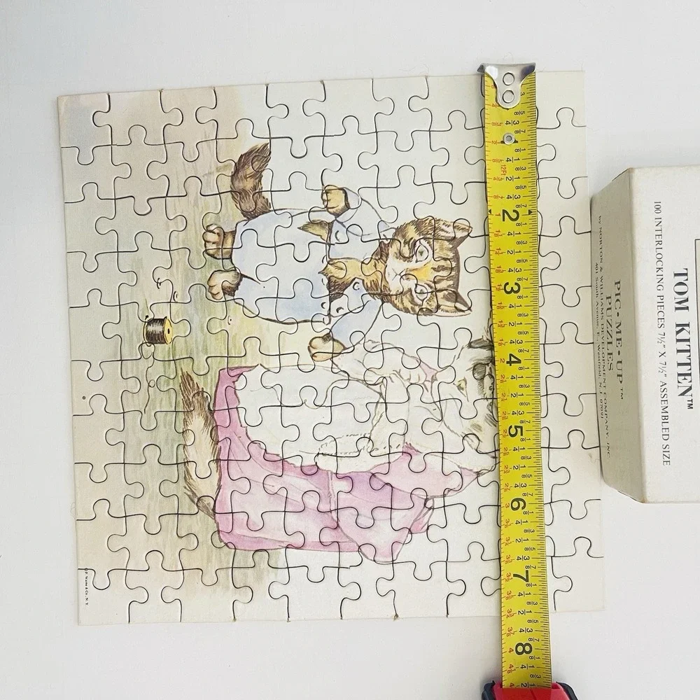 Beatrix Potter Moppet Jeremy Fisher Tom Kitten Jigsaw Puzzles 36 & 100 Pcs Lot 4